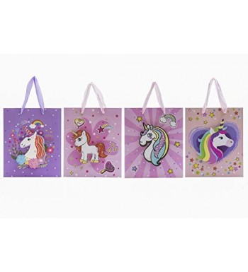 4 Pack Unicorn Kids Birthday Party Gift and Favor Bags! Decoracion De ...