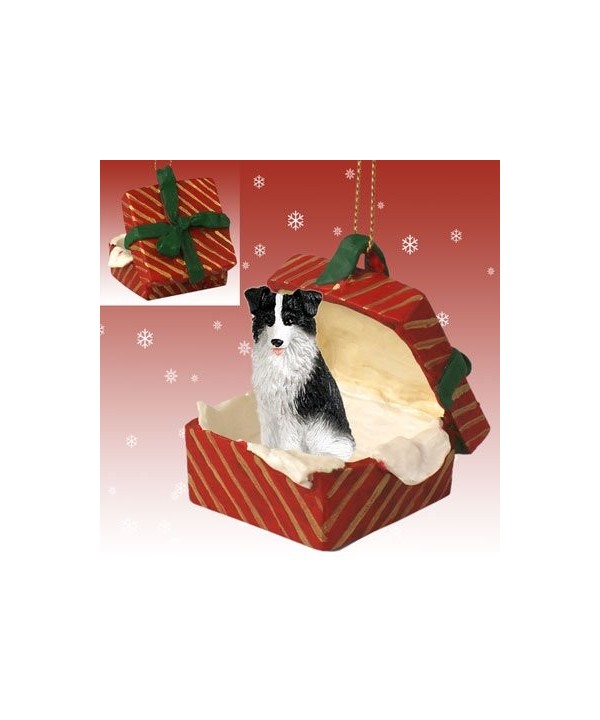 BORDER COLLIE Christmas Ornament RGBD62