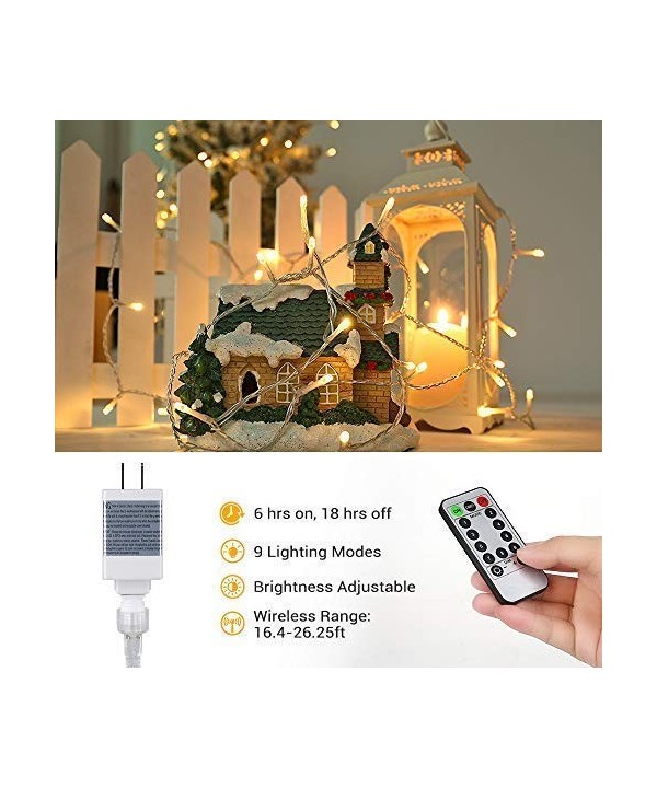 Christmas Lights - 82ft 200 LED 9-Function Color Changing Warm White ...