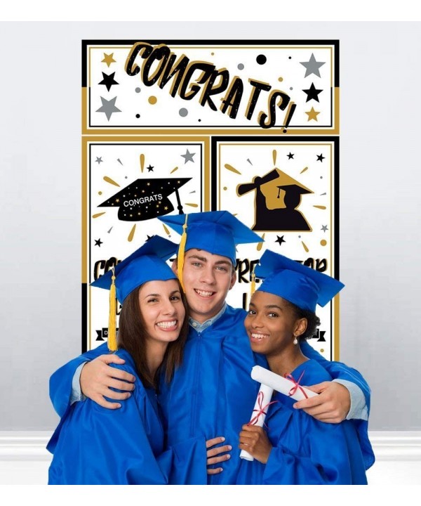 Graduation Backdrop Banner Party Decorations Supplies 2018 - Grad ...